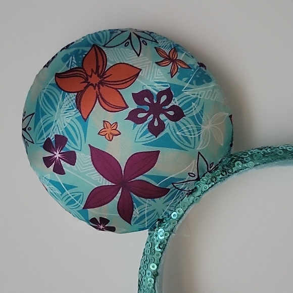 NWT DISNEY AULANI MINNIE MOUSE HEADBAND - Picture 3 of 5